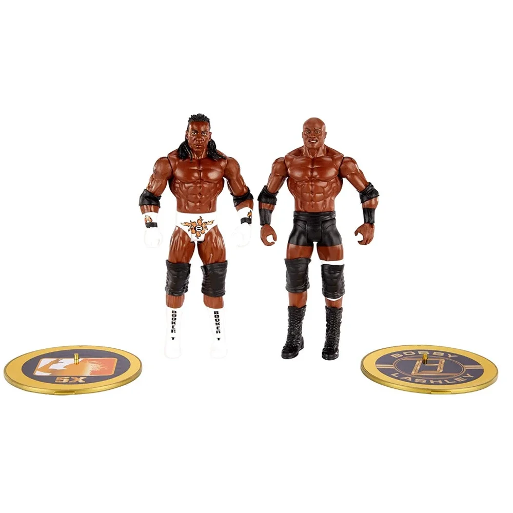 WWE Championship Showdown Bobby Lashley vs King Booker 2-Pack Side Plates New